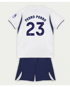 Tottenham Hotspur Pedro Porro #23 Maglia Gara Casa Repliche 2026-27 Bambino Maniche Corte Tottenham Hotspur Pedro Porro #23 Maglia Gara Casa Repliche 2026-27 Bambino Maniche Corte
